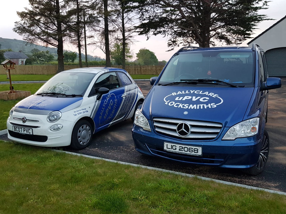 Ballyclare uPVC Locksmiths Vehicle